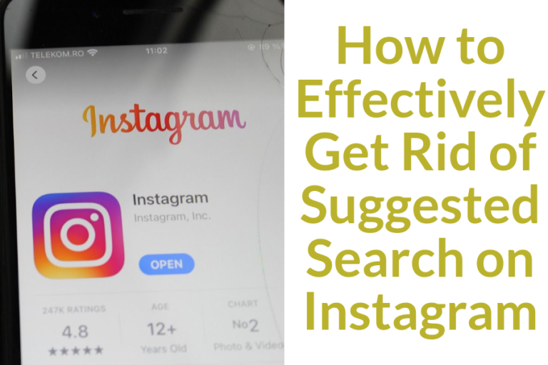 How to Effectively Get Rid of Suggested Search on Instagram
