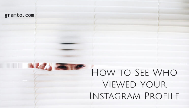How to See Who Viewed Your Instagram Profile