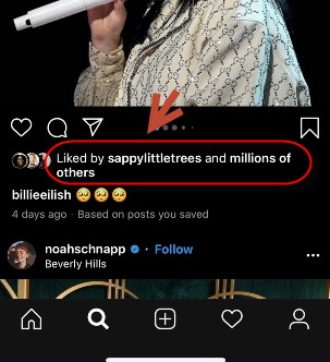 How Instagram Likes Look Now