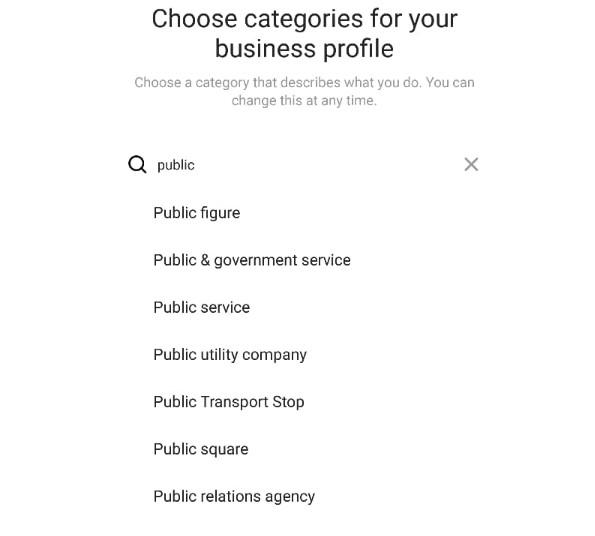 Second Method – Get A Public Figure Title On Instagram Without A Facebook Page