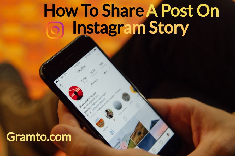 How To Share A Post On Instagram Story