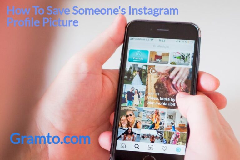 How To Save Someone's Instagram Profile Picture