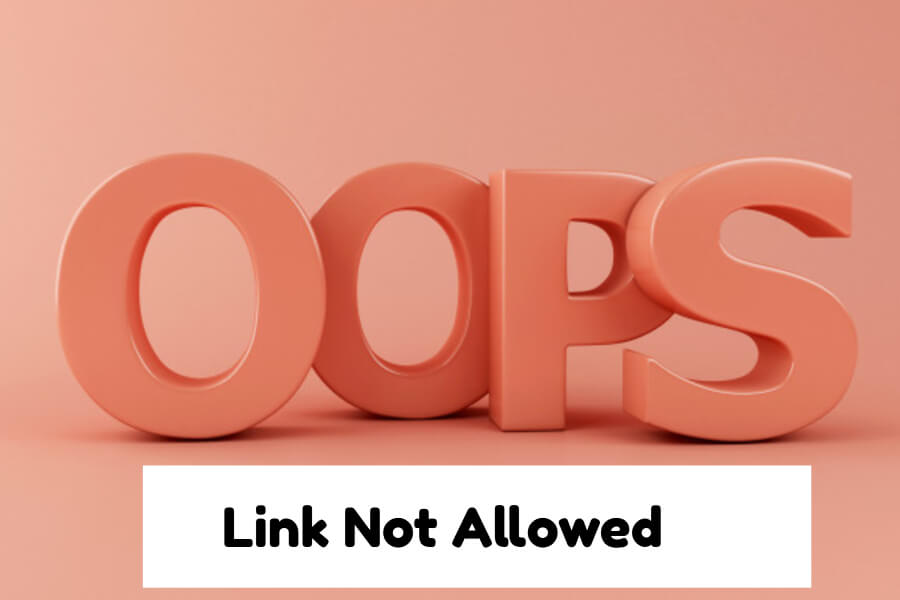 What Is The "Link Not Allowed" Error On Instagram And How To Resolve