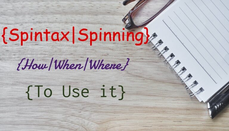 What is Spintax
