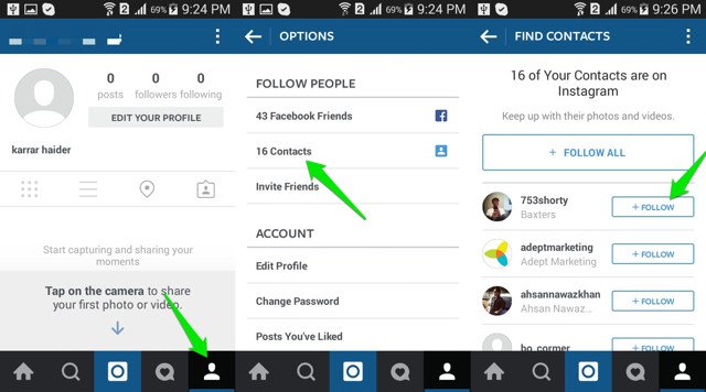 How to find someone on Instagram using phone number