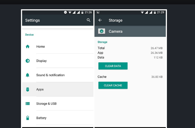 Clear IG app Cache to fix white-screen error